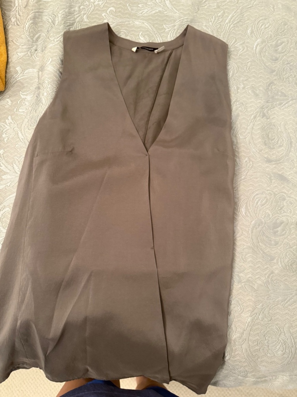 Alexander Wang silk top brown